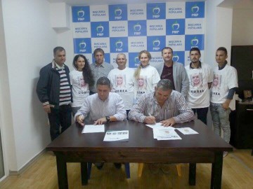 PMP şi PNŢCD au semnat protocolul de colaborare la Mangalia